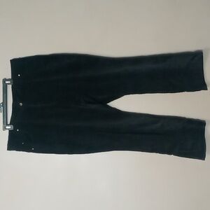 Venezia Black Corduroy Pants Size 24T